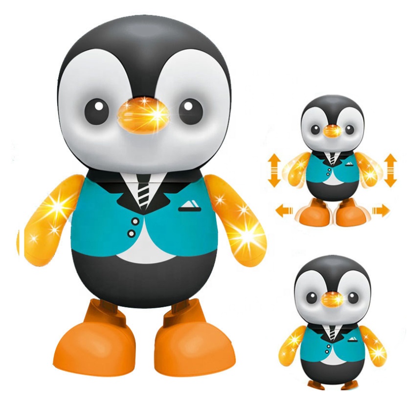 Electric Walking Dancing Penguin Toy for Kids - Fun & Eco