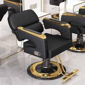 Poltrona da Barbiere Moderna in Pelle Sintetica di Alta Qualità, Bestseller per Uso in Saloni e Spa, Dedicata all'Uso Commerciale nel Settore della Parrucchistica - Product Image 3