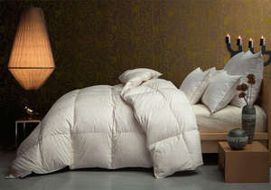 Piumino in <span class=keywords><strong>Seta</strong></span> di Lusso Lavabile in Lavatrice, <span class=keywords><strong>Copripiumino</strong></span> Invernale Spesso e Oversize King Size a Doppio Strato per Casa e Hotel - Product Image 4