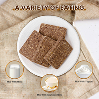 Galleta Energética de Chocolate y Café, Salada y Dulce, Caja de Ración de Supervivencia Lista para Comer, Alta en Energía