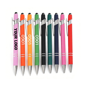 Penna Multifunzione Promozionale con Punta Stylus, Penna Touch Screen 2 in 1, <span class=keywords><strong>Penne</strong></span> <span class=keywords><strong>a</strong></span> <span class=keywords><strong>Sfera</strong></span> in Metallo <span class=keywords><strong>di</strong></span> <span class=keywords><strong>Lusso</strong></span> con Logo Personalizzato - Product Image 1