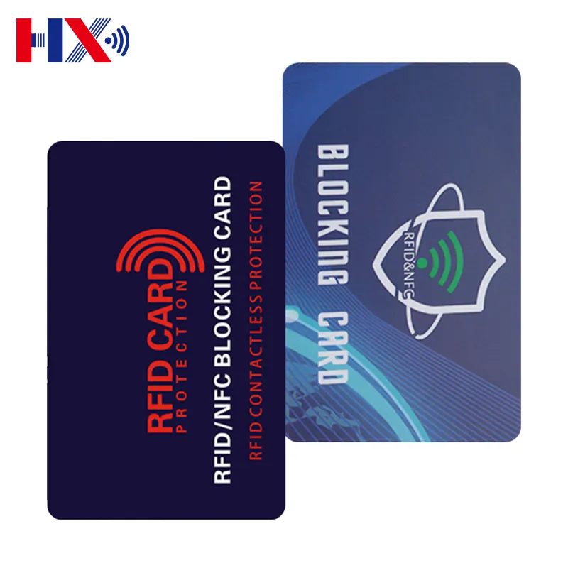 Pelindung kartu kredit pemblokir rfid, desain baru yang mudah dibawa, pelindung kartu kredit pemblokir nfc 13.56mhz