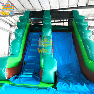 Tobogán Acuático Inflable y Casa de Brinco Combinados, Juego Húmedo/Seco con <span class=keywords><strong>Piscina</strong></span> para Diversión de Verano en el Patio Trasero - Product Image 6