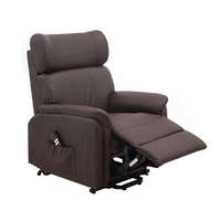 Entspannendes Sofa-Set Wohnzimmermöbel Leder-Relaxsessel Liegesessel