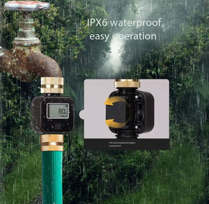 Temporizador de Flujo de Agua de Entrada, Válvula de <span class=keywords><strong>Riego</strong></span> con Pantalla LCD y Botón Giratorio Impermeable IP55 - Product Image 4