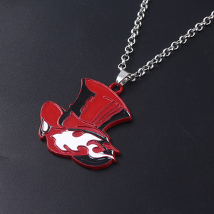 Mayoristas Juego Periférico Persona 5 <span class=keywords><strong>P5</strong></span> Sombrero Rojo Colgante Llavero Para Fans Cosplay Joyería - Product Image 4