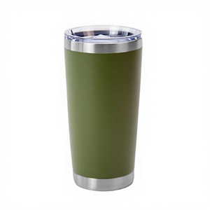 Custom-made logo Stainless Steel <b>Double</b>-<b>walled</b> Vacuum Insulated Lid Coffee Leak-proof BPA-free >24 Hours Camping Large Capacity - Product Image 2
