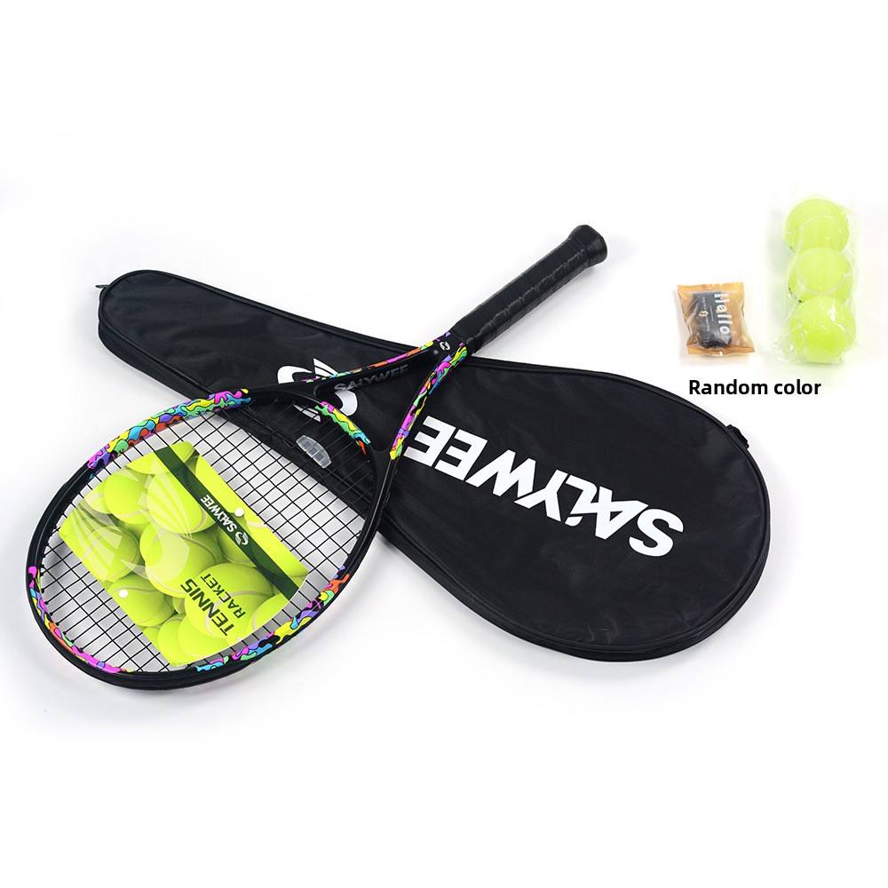 Black  [send bag & grip tape & 3 tennis]