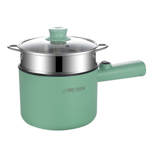 Mini sartén antiadherente eléctrica de acero multifunción, olla caliente portátil automática para cocinar sopa para Cocina de Inducción - Product Image 3
