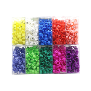 1000 Anillas para Patas de Paloma de 9 mm con Números Aleatorios, Anillas de Identificación para Aves y <span class=keywords><strong>Palomas</strong></span>, 1000 Unidades por Caja - Product Image 6
