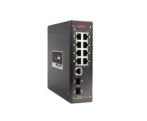 Ethernet chuyển đổi nhà sản xuất 10-Port đầy đủ Gigabit quản lý công nghiệp PoE chuyển đổi