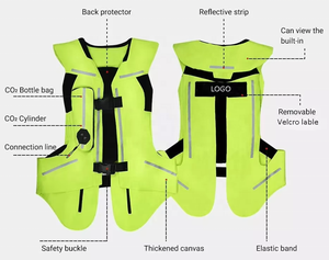 Grosir Pabrik ransel kantung udara kualitas tinggi rompi kantung udara penunggang kuda untuk rompi kantung udara sepeda motor orang tua - Product Image 5