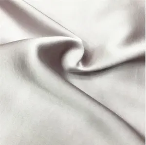 China new product wholesale Crepe heavy candy colours recycled satin fabric for home textile stocklot