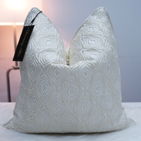 Housse de coussin jacquard luxueuse, nouveaux designs tendance, housses décoratives pour la maison