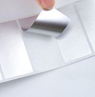 Autocollant d'étiquette de pneu en PP PET imprimé par transfert thermique, rouleaux/feuilles personnalisés, semi-brillant, imperméable, adhésif en caoutchouc résistant