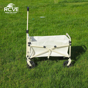 लक्जरी परिवार मिनी फोल्डेबल पूर्ण स्टील फ्रेम वैगन बड़े क्षमता भंडारण उपकरण ओएम पिकनिक उद्यान शिविर के लिए अनुकूलन योग्य - Product Image 3