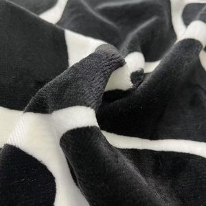 Motif imprimé personnalisé de haute qualité Double face tricoté 270Gsm 100% polyester flanelle tissu polaire pour pyjamas - Product Image 5