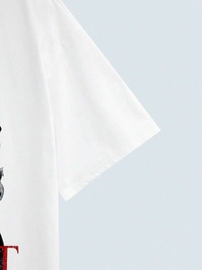 เสื้อยืดแขนสั้นสีพื้นเรียบง่าย สวมใส่สบายและใช้งานได้หลากหลาย ปรับแต่งได้สำหรับสไตล์ฤดูร้อน เหมาะสำหรับทั้งชายและหญิง.F10 - Product Image 5