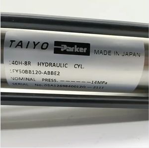 Parker Taiyo 140H-8R 1CB63BB140-DB00 Vérin hydraulique 140H-8 1FE50AB275-GAC-L-X A = 60 - Product Image 3