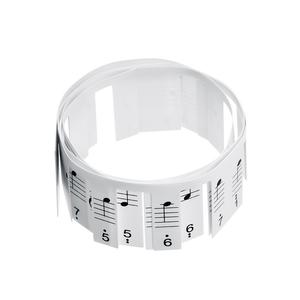 Tabla de notas de Piano de 61 teclas, pegatinas de teclado de Piano extraíbles antiadherentes con pentagrama de música y notación <span class=keywords><strong>Musical</strong></span> numerada para principiantes - Product Image 1