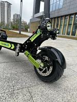 Trottinette électrique pliable Geofought M7 de 11 pouces, batterie 60V 30AH 40AH, autonomie longue portée 60-120KM, contrôleur LIVIAE 35A, trottinette électrique pour adultes avec siège