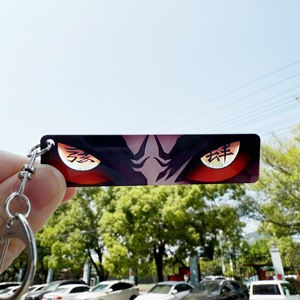 Nouveau pendentif carte transparente Demon Eye, Zenitsu No <span class=keywords><strong>Ichiro</strong></span>, accessoire acrylique anime du Temple Amaterasu, porte-clés - Product Image 4