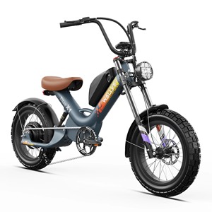 Bicicleta Eléctrica <span class=keywords><strong>Titan</strong></span> X1 con Cuadro de Fibra de Carbono, 2000W de Potencia Máxima, 40MPH de Velocidad, para Adultos, Neumáticos Gruesos Antipinchazos de 20 Pulgadas, Bicicleta Todoterreno - Product Image 2