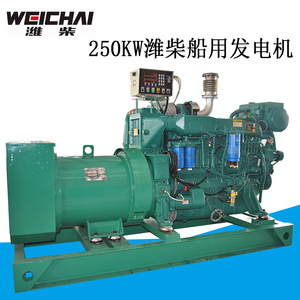 Generador Diésel Jiangsu Wantai de 250kW, 230/400V, 50Hz, 1500Rpm, Módulo Digital, Uso Marino - Product Image 3