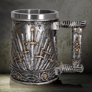Tazza di corno del trono che beve GTA11 Celtics copo Sword Tavern Stark tazze da gioco di famiglia - Product Image 3