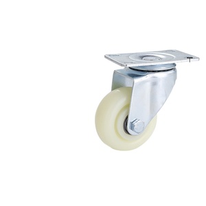 <b>Swivel</b> Wheels 1/2/3/4/5-inch Silent Tpr Soft Rubber Furniture Pulley Plate with Brake Industrial Casters - Product Image 5