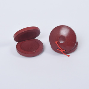 Venta al por mayor de instrumentos musicales infantiles: Sonajeros, Castañuelas de madera, Castañuelas de baile, Tabla de baile de dedos de madera - Product Image 2