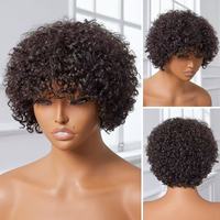 Perruque synthétique courte bouclée afro noire et marron clair, résistante à la chaleur, pour hommes et femmes, style années 70, rock, disco, fête, Halloween
