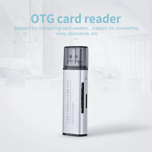 Lecteur de carte <span class=keywords><strong>USB</strong></span> a 4 en 1 Lecteur de carte mémoire <span class=keywords><strong>USB</strong></span> 3.0 OTG Mini SD Adaptateur de lecture pour MacBook Tablet Mobile Phone - Product Image 4