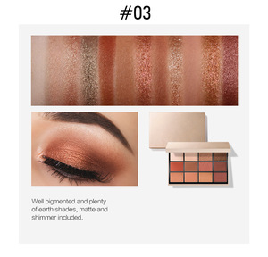 มังสวิรัติกลิตเตอร์อายแชโดว์ฉลากส่วนตัวจานสีอายแชโดว์ - Product Image 4