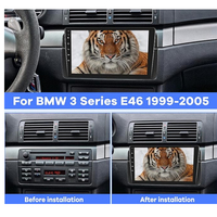 Radio para Auto BMW E46 1999-2005 Serie 3, Pantalla Táctil Android, Reproductor GPS, Estéreo, Video