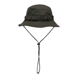 Gran ala moda protector solar plegable camuflaje al aire libre UPF50 + sombrero para <span class=keywords><strong>el</strong></span> <span class=keywords><strong>sol</strong></span> ajustable logotipo personalizado pescador sombrero de cubo gorras - Product Image 5