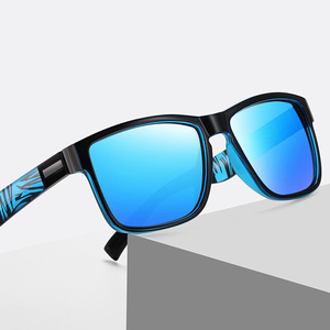 2025 Trending High Quality Gafas De Sol Unisex Custom logo Square Frame Sunglasses High Quality Polarized Sport Sunglasses - Product Image 4