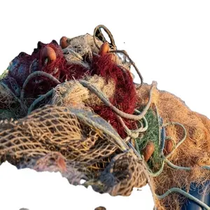 Hot selling nylon fishing net scraps, all kinds of scraps fishing nets