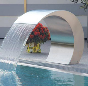 Fabricant fournisseur d'équipement de <span class=keywords><strong>piscine</strong></span> <span class=keywords><strong>lame</strong></span> d'eau de fontaine <span class=keywords><strong>cascade</strong></span> pour l'extérieur - Product Image 2