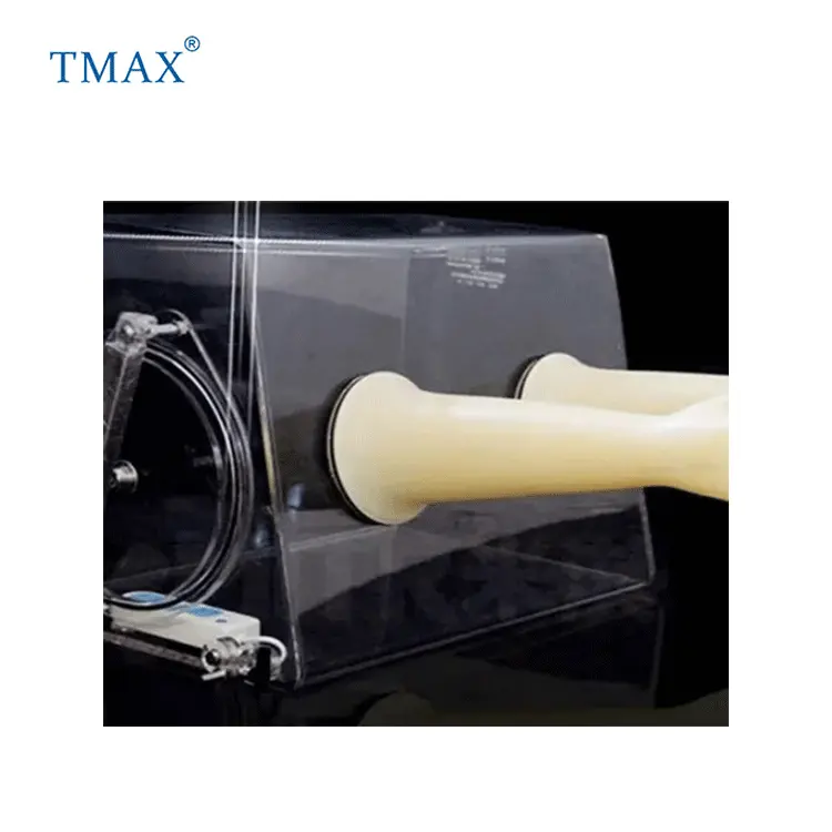 TMAX 브랜드 실험실 테이블 모델 진공 투명 글러브 박스