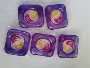 Oem Chất Lượng Cao 5-Trong-1 Hoa Oải Hương Thơm Dùng Một Lần Thân Thiện Với Môi Chống Nhạy Cảm Khử Trùng Bột Giặt Viên Nang Chất Lỏng - Product Image 4