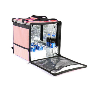 Personalizar el Color de grandes de aluminio térmica de bolsa de entrega Pizza sándwich refrigerador aislado <span class=keywords><strong>mochila</strong></span> - Product Image 3