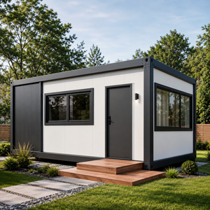 Casa Contenedor Modular Desmontable de Dos Pisos, Casas Prefabricadas, Casa Portátil, Solución de Construcción Personalizada Directa de Fábrica - Product Image 1