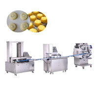Ligne de production automatique de biscuits maamoul fourrés à la datte