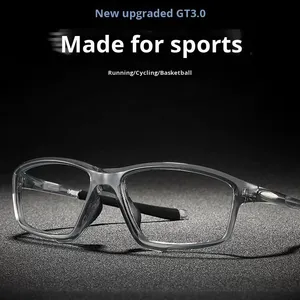Kính thể thao cận thị siêu nhẹ khung đọc sách thoải mái unisex kim cương chống ánh sáng xanh chặn toàn Vành kính chơi game - Product Image 3