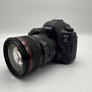 Appareil photo reflex numérique <span class=keywords><strong>Canon</strong></span> 5D Mark IV d'occasion + objectif 24-105 mm F4 IS, vidéo 4K + appareil photo numérique 30 MP, Wi-Fi et écran tactile <span class=keywords><strong>Canon</strong></span> 5D4 - Product Image 1