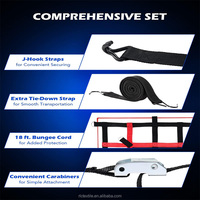 Bâche de chargement robuste enduite de PVC, imperméable et ignifuge pour benne de pick-up 6'x4.8', SUV, VTT, plateforme pétrolière
