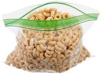 Sac refermable à double fermeture éclair pour aliments, sac d'emballage personnalisé pour sandwichs avec panneau inscriptible, sans BPA et étanche