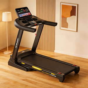 Tapis de course électrique intelligent pliable avec écran HD et <span class=keywords><strong>coach</strong></span> virtuel, machine de course anti-choc pour entraînement cardio à <span class=keywords><strong>domicile</strong></span> - Product Image 2