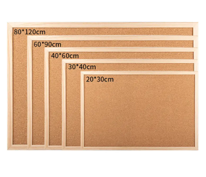 Customized Design Wooden Frame Cork <strong>Board</strong> for Office and School Use Message <strong>Board</strong> - Product Image 2